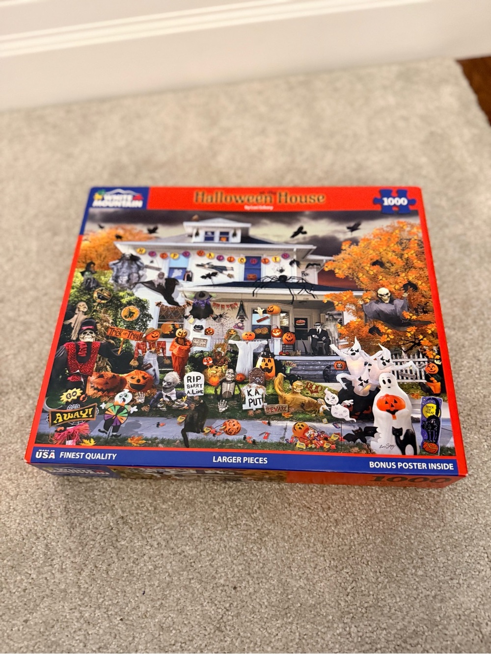 Halloween house puzzle